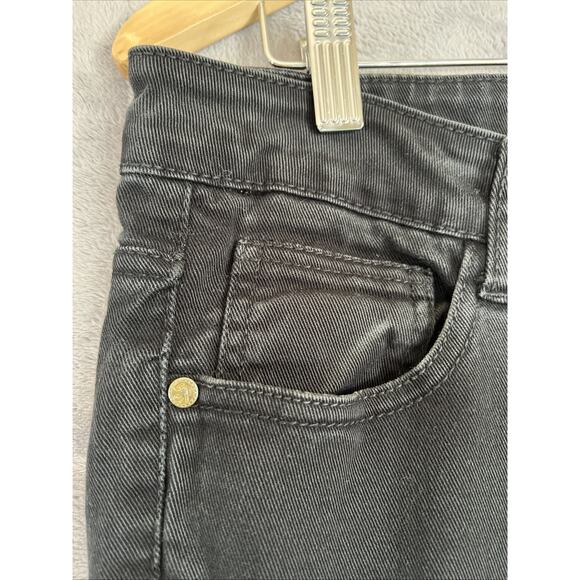 Southpole Jeans Juniors Size 13 Black Straight Mid Rise Stretch Denim 31" Inseam - Picture 4 of 14